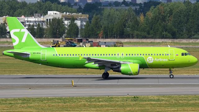 VQ-BOA:Airbus A320-200:S7 Airlines